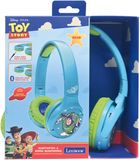 Lexibook 2-in-1 Bluetooth® en Bedrade Koptelefoon met Veilige Volumebeperking - Speelgoed Story Design - Groen