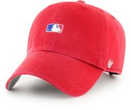 47Brand MLB Batter Man Logo Baseball Cap Rood Katoen Unisex