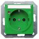 Siemens 5UB1562 Prise murale avec terre Delta Vert Appareillage 1 pièce(s)