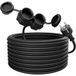 Greate câble d'extension 2 voies 20 mètres étanche IP44 câble d'extension extérieur 2