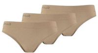 Apollo Ondergoed Seamless Briefs Dames Katoen Nude 3 Stuks - 8719692052731