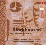 Outhere Mdg Steffen Schleiermacher & Volker Hemken - Stockhausen: Bass Clarinet & Piano (CD)