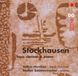 Outhere Mdg Steffen Schleiermacher & Volker Hemken - Stockhausen: Bass Clarinet & Piano (CD)