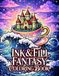 Ink & Fill Fantasy Coloring Book: A Creative Tracing Experience with Bold Black Contrast and Enchanted Scenes