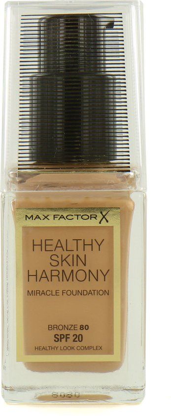 Max Factor Healthy Skin Harmony Foundation - 80 Bronze - 30ml