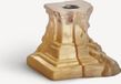 Kosta Boda Bougeoir Rocky Baroque Marron Verre 11.50 cm