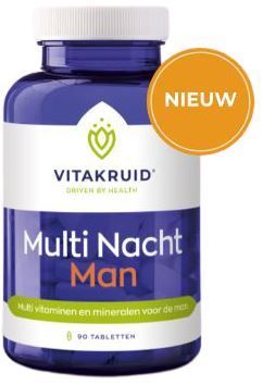 Vitakruid Multi Nacht Man - 90 tabletten
