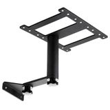 Sotech Tuinligstoel, aanbouwtafel, draaibaar, verzinkt staal, zwart