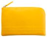 RHODIA 116617C - Etui met Ritssluiting in Imitatieleer - Goud - Maat M (16 x 22 cm)
