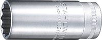Staalgrootte Stahlwille 46 A 3/4 02420040 Dubbel zeskant Dopsleutelinzetstuk 3/4 3/8 (10 mm)