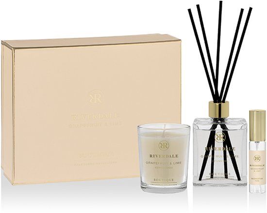 Riverdale Geschenkset Grapefruit & Lime Small Beige