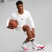 PUMA Hoops Team basketbalshirt met lange mouwen voor Heren, Wit, Maat XXS
