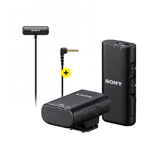 Sony Wireless Microphone with Lavalier Mic Kit