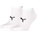 Puma Lot de 2 paires de chaussettes unisexes Bleu 39-42
