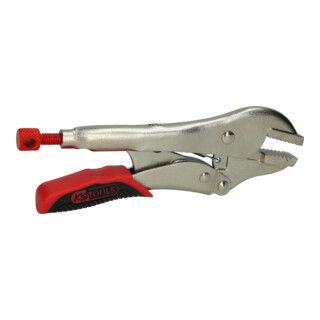 KS Tools Grijpgang met Easy-Release - Rechte Bekken - 40mm - L=175mm - 1 Stuk