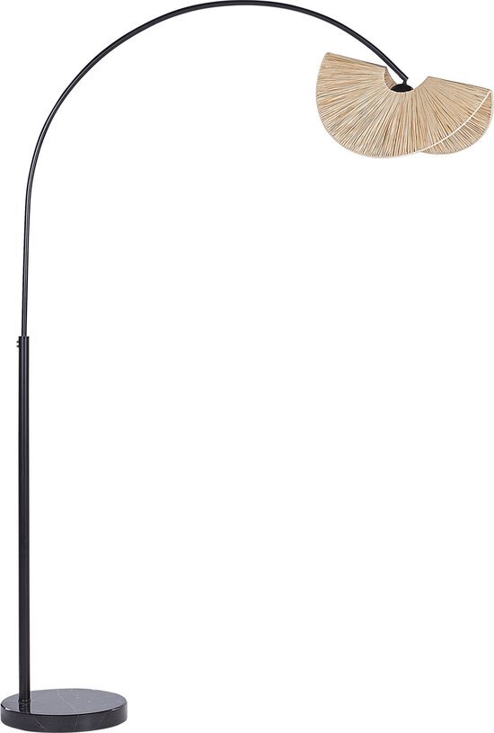 HERRON - Staande lamp - Naturel - Papier