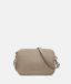 LIEBESKIND BERLIN Leren schoudertas Luka Crossbody Bag Neutral Grey Taupe