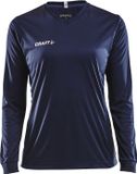 Craft Squad Jersey Solid LS W 1906885 - Navy - XS