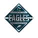 Rico Industries NFL Philadelphia Eagles Metal Crossing Sing