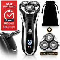 Sansbeauté S1111 2-in-1 Scheerapparaat Mannen met Trimmer + Extra Scheerkop - Elektrisch