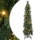 vidaXL Kunstkerstboom met verlichting 80 LED's 150 cm