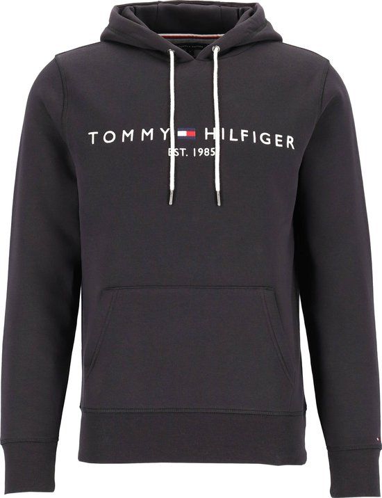 Tommy Hilfiger Hoodie Core Zwart - Heren - Maat XL - Zwart