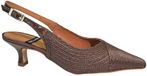 Angel Alarcon 26020 416D Cordela Testa Slingbacks Bruin Leer Dames