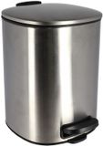 Tendance Elegance Pedaalemmer - Soft Close - Chroom - 5 Liter - Metaal