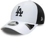 New Era 9forty Apex Los Angeles Dodgers Casquette Blanc Polyester Unisexe Taille Unique