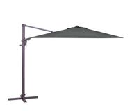 Madison Zweefparasol Monaco flex Zijwaarts Kantelbaar 330 cm Polyester grey zonwering