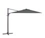 Madison Zweefparasol Monaco flex Zijwaarts Kantelbaar 330 cm Polyester grey zonwering