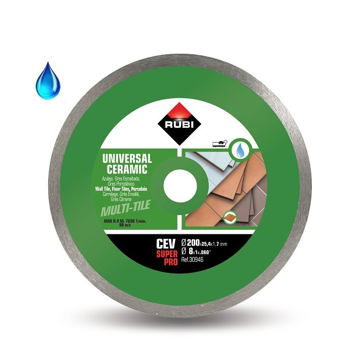 Rubi 30946 CEV Superpro diamantzaagblad - 200mm