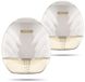 Neno Perla Twin Serie - Draadloze Borstkolf - Wit/Parelmoer