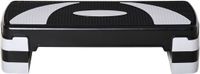 HOMCOM stepboard - kunststof - 80L x 31B x 20H cm - zwart