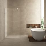 Wiesbaden Less Inloopdouche 60x200 cm - Nano Helder Glas & Mat Wit