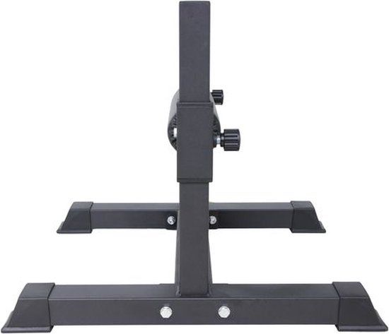 Crossmaxx® Split squat stand - Bulgarian split squat - Black