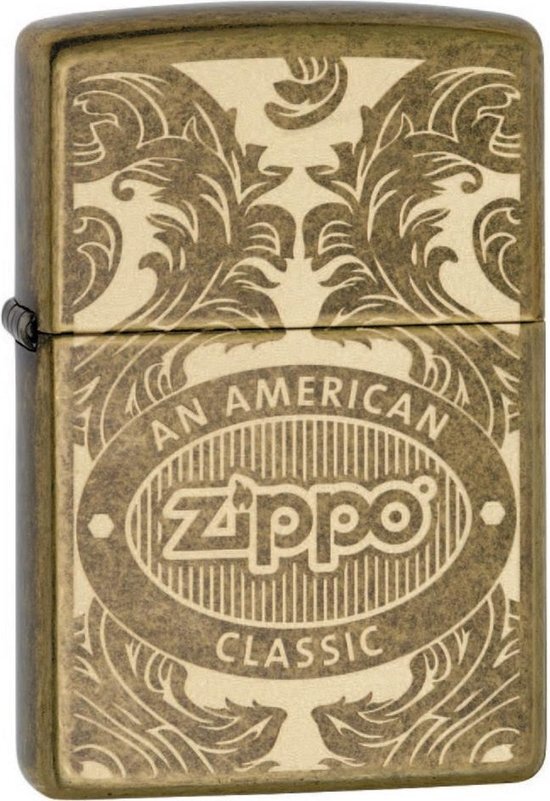 Aansteker Zippo Scroll