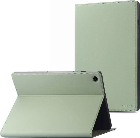 Accezz Classic Tablet Case - Book Case voor Samsung Galaxy Tab A9 Plus 11 inch - Groen