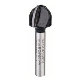 Bosch groeffrees 1/4", R1 8 mm, D 15,9 mm, L 12,3 mm, G 45 mm - 1 stuk