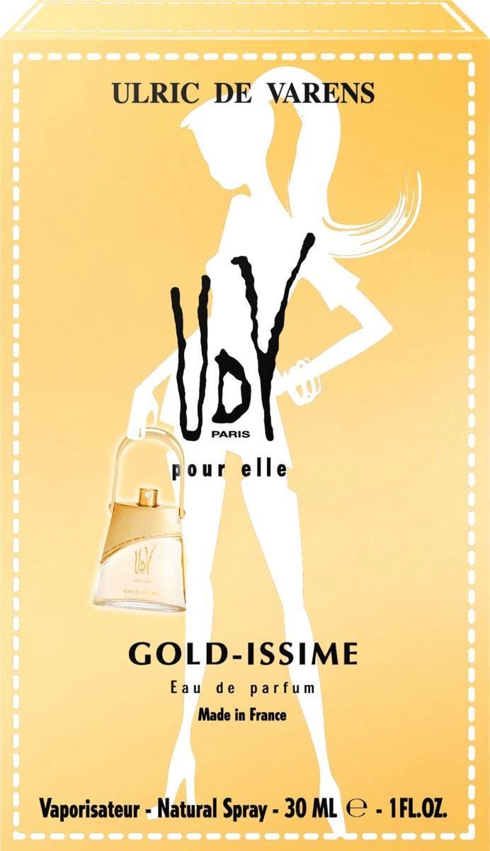 Ulric de Varens UdV Eau de Parfum pour elle Gold Issime - 30 ml