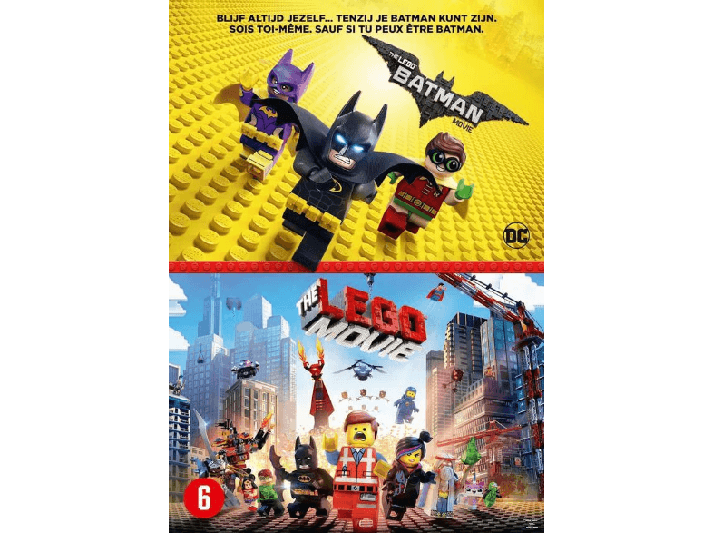 Warner Home Video Lego Batman Movie + Lego Movie DVD