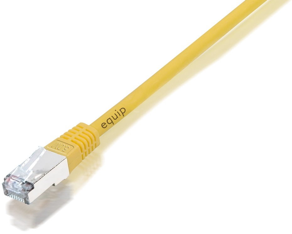Equip Cat.5e F/UTP Patch Cable, 3.0m , Yellow