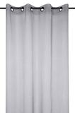 CDaffaires Gordijn gezandstraald 135 x 260 cm Monna grijs