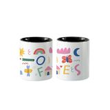 UO Profe Pennenhouder voor op het bureau, origineel en grappig cadeau voor leraren, modern en elegant design voor kantoor, keramiek, meerkleurig