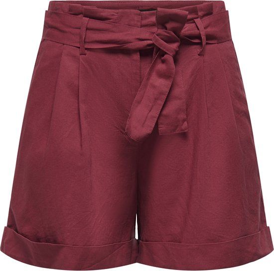 Only Rood Dames Short met Ceintuur - XS