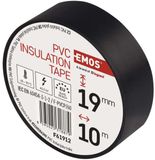 Les Emos PVC Isolatietape Zwart 19mm x 10m