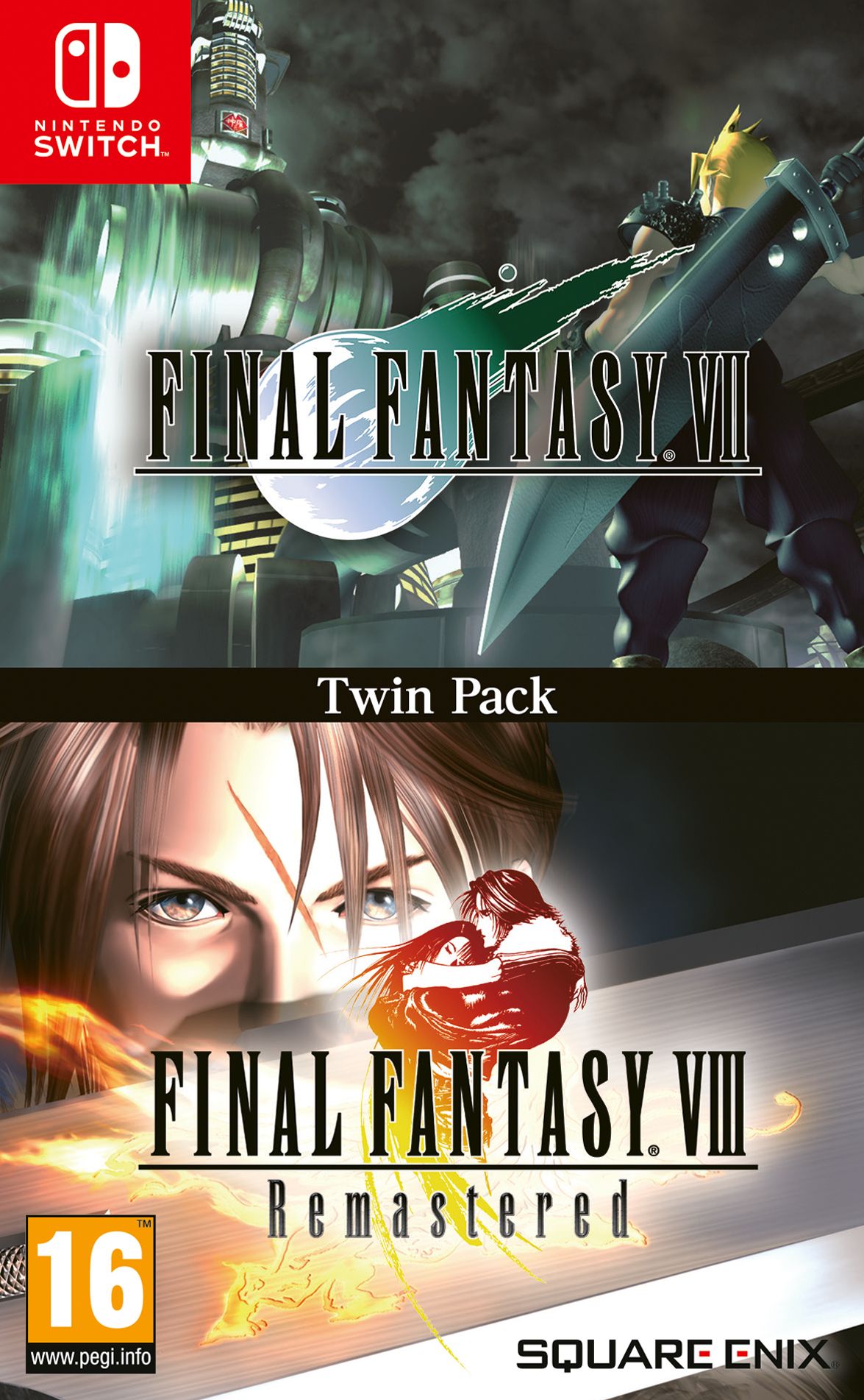 Square Enix Final Fantasy VII & Final Fantasy VIII Twin Pack - Nintendo Switch
