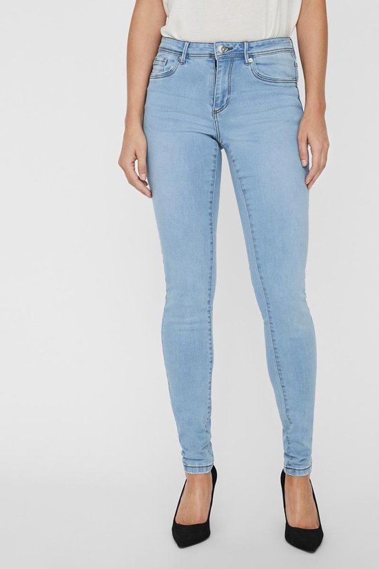 Vero Moda VMTANYA MR S PIPING JEANS VI352 GA NOOS Dames Jeans - Maat XL X L34