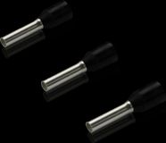 Rittal 4050.733 Adereindhulzen 1.5 mm² Deels geïsoleerd Zwart 500 stuk(s)