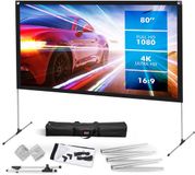 Pyle Projectiescherm met Standaard - 80 inch 16:9 HD